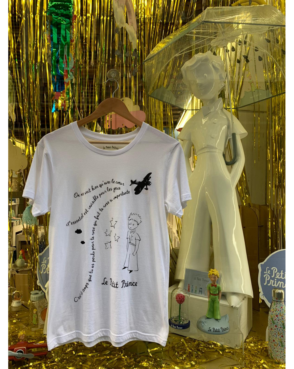 T-shirt S FEMME blanc Le Petit Prince...