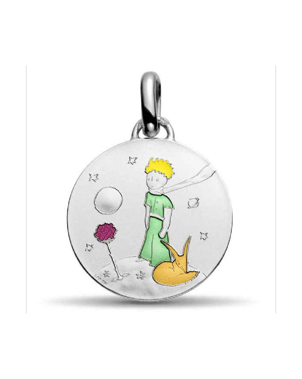 Médaille Petit Prince sur sa planète...